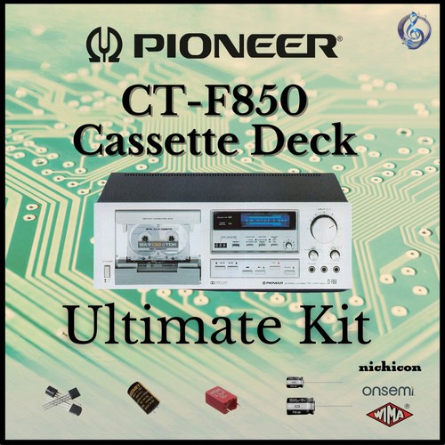 Pioneer f850 cassette deck - ct-f850,